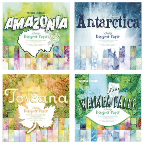 Complete Designer Paper Collection 8" x 8" (Single-Sided)