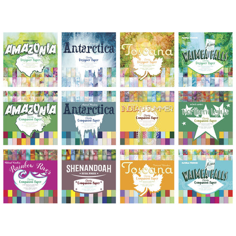 Complete Designer & Companion Paper Collection 8" x 8" (Single-Sided)