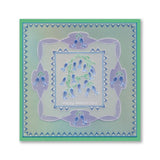Flowers & Frames A6 Square Groovi Plate Collection