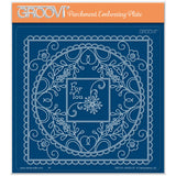 Tina's Floral Swirls & Corners All in One - For You A5 Square Groovi Plate
