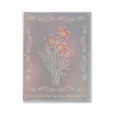 Floral Spray Complete A6 & Spacer Groovi Plate Collection