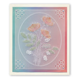 Tina's Floral Spray <br/>A6 Groovi Plate