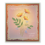 Tina's Floral Spray <br/>A6 Groovi Plate