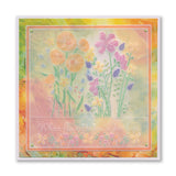 Tina's Meadow Flower Spray A6 Groovi Plate