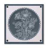 Tina's Wild Flower Spray A6 Groovi Plate