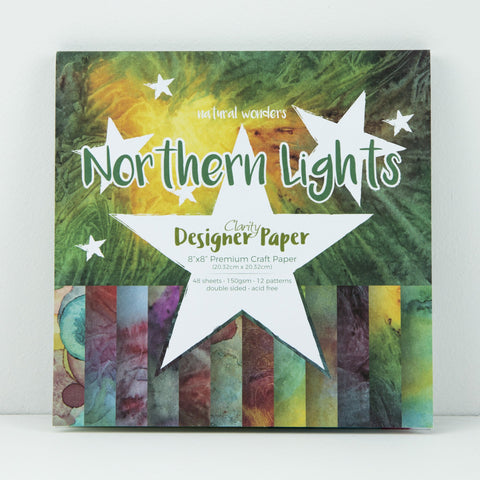 Northern Lights <br/>Designer Paper Pack 8" x 8"