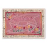 My Art Word Chain & Arrows <br/>Groovi Border Plate <br/>(Set GRO-WO-40576-XX)