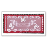 Art Deco Flowers 2 Groovi Border Plate Set (GRO-FL-40185-09)