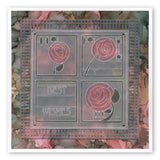 Art Nouveau Sentiments & Spacer A6 Groovi Plate Set