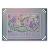 Art Nouveau Thinking of You A6 Groovi Plate