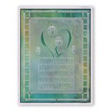 Art Nouveau Floral Collection & Spacer A6 Groovi Plate Set