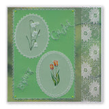 Word Chain Collection <br/>Groovi Border Plate & Mate Set <br/>+ Groovi Border Folder
