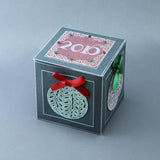 Christmas Box Tem-plate & Borders Bundle