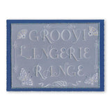 Oooh-La-La Knickers & Bra <br/>A4 Square Groovi Plate Set