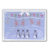 Bunting & Baubles <br/>Groovi Border Plate Set