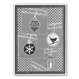 Bunting & Baubles <br/>Groovi Border Plate Set