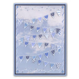 Bunting Alphabet <br/>Groovi Border Plate <br/>(Set GRO-CH-40015-09)