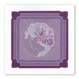 Blossom Cameo A6 Square Groovi Baby Plate (Set GRO-PE-40329-01)
