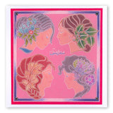 Cameo Ladies <br/>A6 Square Groovi Baby Plate Set