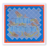 Netting Pattern <br/>A5 Square Groovi Plate <br/>(Set GRO-SE-40293-03)
