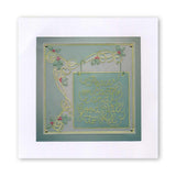 Christmas Baubles & Sentiments Collection <br/>A6 Square Groovi Plate Set + Spacer