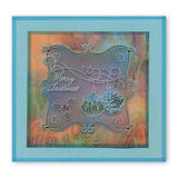Christmas Tree Baubles <br/>A6 Square Groovi Baby Plate