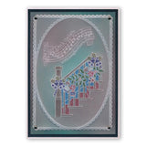 Deck the Halls <br>A5 Square Groovi Plate <br/>(Set GRO-CH-40798-03)