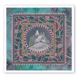 Silent Night <br>A5 Square Groovi Plate <br/>(Set GRO-CH-40800-03)
