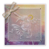 While Shepherds Watched <br>A5 Square Groovi Plate <br/>(Set GRO-CH-40799-03)