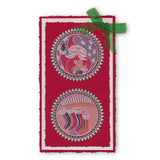 Christmas Rounds Collection <br/>A5 Square Groovi Plate Set