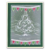 Christmas Tree <br/>A5 Square Groovi Plate <br/>(Set GRO-CH-40057-03)