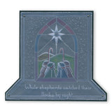 Shepherd Window <br/>A5 Square Groovi Plate <br/>(Set GRO-CH-40424-03)