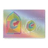 Madonna Window <br/>A5 Square Groovi Plate <br/>(Set GRO-CH-40424-03)