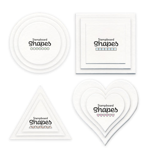 Clarity Stampboard Shapes Set