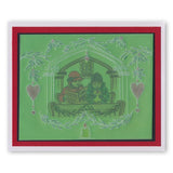 Jayne's Carol Singers <br/>A5 Groovi Plate <br/>(Set GRO-CH-40700-04)