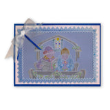 Jayne's Carol Singers <br/>A5 Groovi Plate <br/>(Set GRO-CH-40700-04)