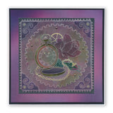 Clocks & Cogs <br/>A5 Square Groovi Plate Set
