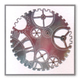 Cogs <br/>A5 Square Groovi Plate <br/>(Set GRO-OB-40755-03)