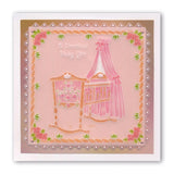 Linda's A Precious Baby <br/>A5 Square Groovi Plate