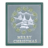 Country Cottage & Winter Landscape <br/>A5 Square Groovi Plate Set