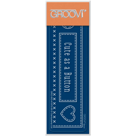 Barbara's SHAC Cute as a Button Groovi Spacer Plate