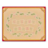 Deer Round <br/>A5 Square Groovi Plate <br/>(Set GRO-CH-40025-03)