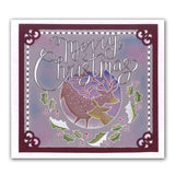 Christmas Rounds Collection <br/>A5 Square Groovi Plate Set