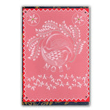 Doves Round <br/>A5 Square Groovi Plate <br/>(Set GRO-CH-40025-03)