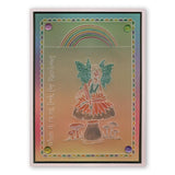 Fairies & Spacer <br/>A6 Groovi Plate Set