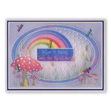 Rainbows & Stars <br/>Groovi Spacer Plate <br/>(Set GRO-FY-40723-02)