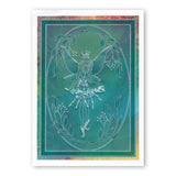 Fairy 4 <br/>A6 Groovi Plate <br/>(Set GRO-FY-40723-02)