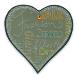 Fashion Phrases <br/>A5 Square Groovi Plate <br/>(Set GRO-40514-03)