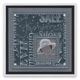 Fashion Phrases <br/>A5 Square Groovi Plate <br/>(Set GRO-40514-03)