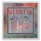 Fashion Phrases & Elegant Expressions <br/>A5 Square Groovi Plate Set